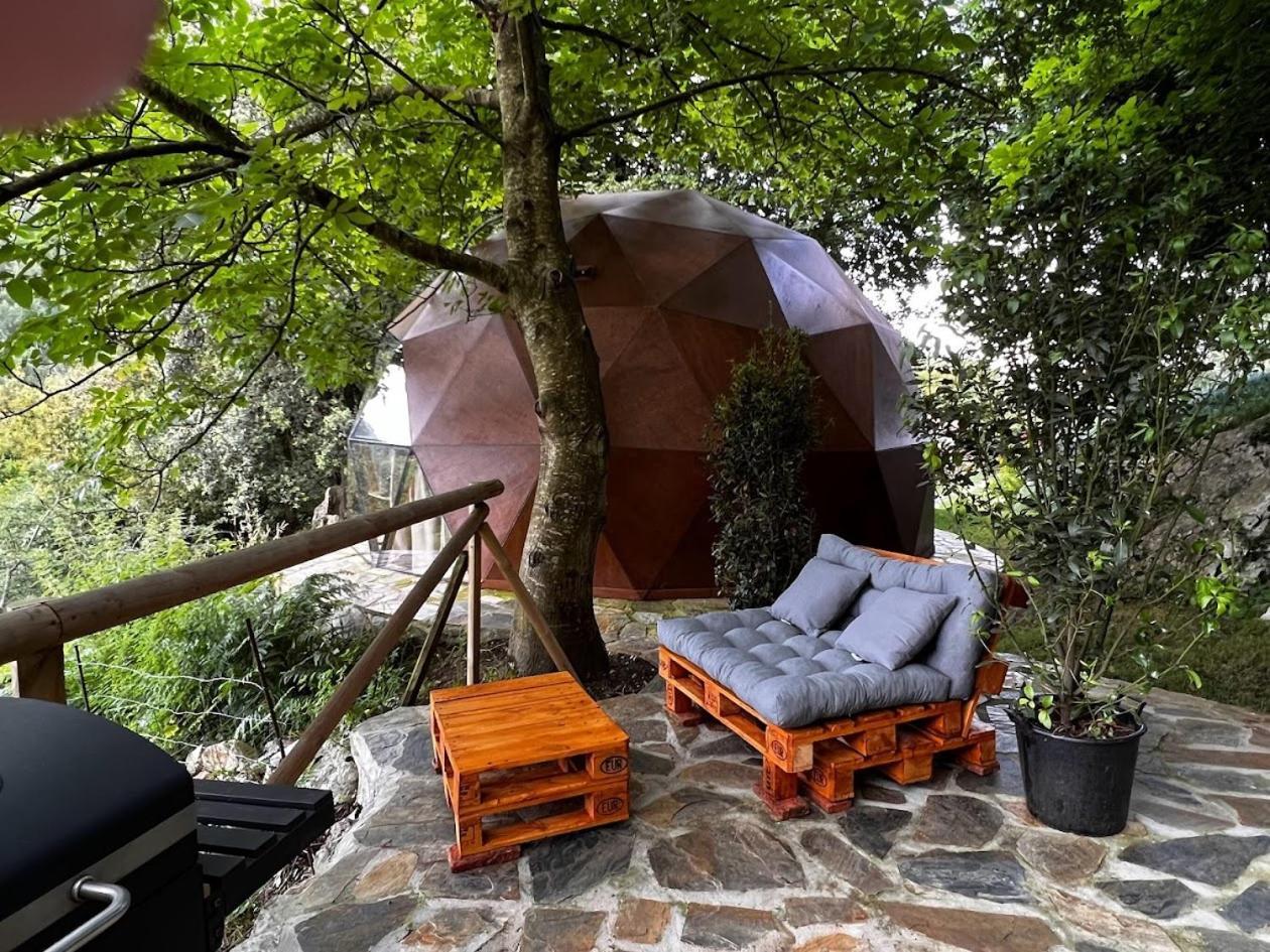 Los Acebos De Pena Cabarga, Cupula Experiencias Sobremazas Exterior foto